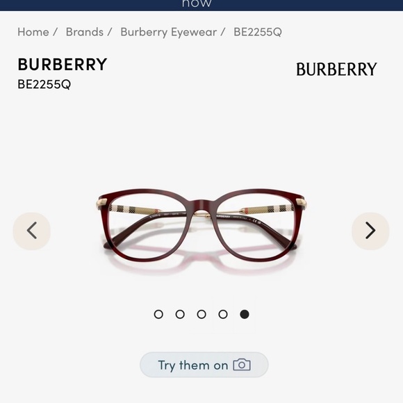 BURBERRY BE2255Q eye glasses frames Havana New, paid $424 - Picture 8 of 8